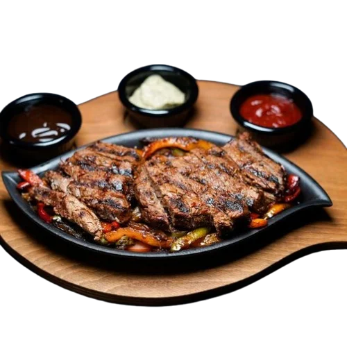 Menu 90 steak sizzler