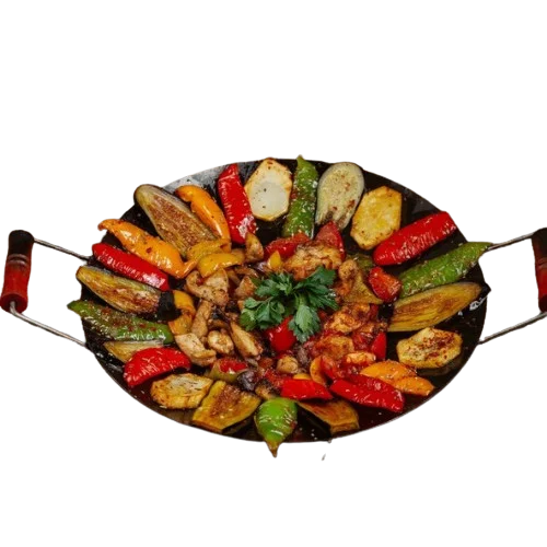 Menu 92 Vegetarian sizzler