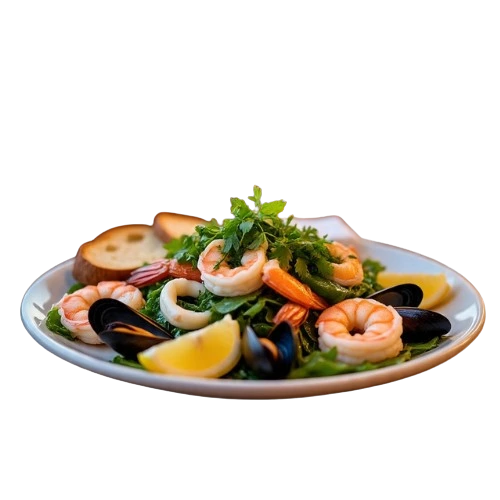 Menu 41 Sizzler Seafood Salad