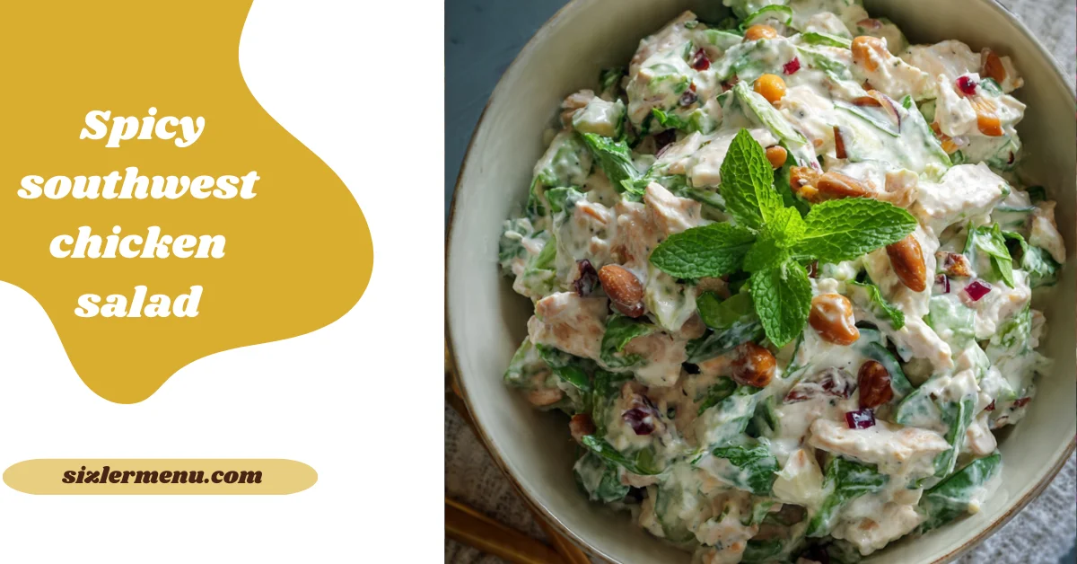 Spicy Southwest Chicken Salad: A Flavor-Packed Fresh Salad Recipe for Any Meal 1 Spicy South West Chicken salad