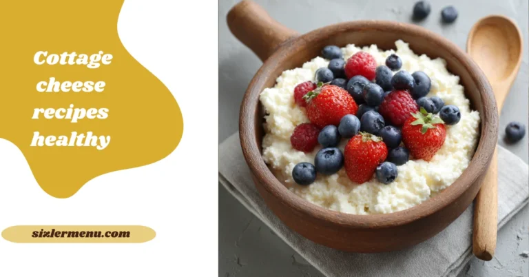 cottage cheese recipe halthy