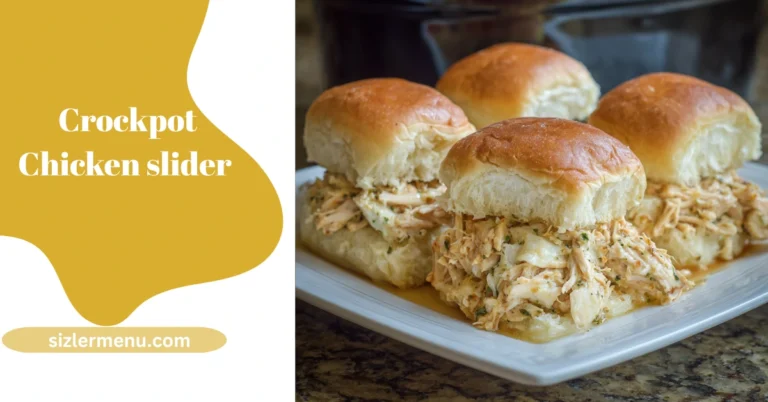 crockopot silder chicken