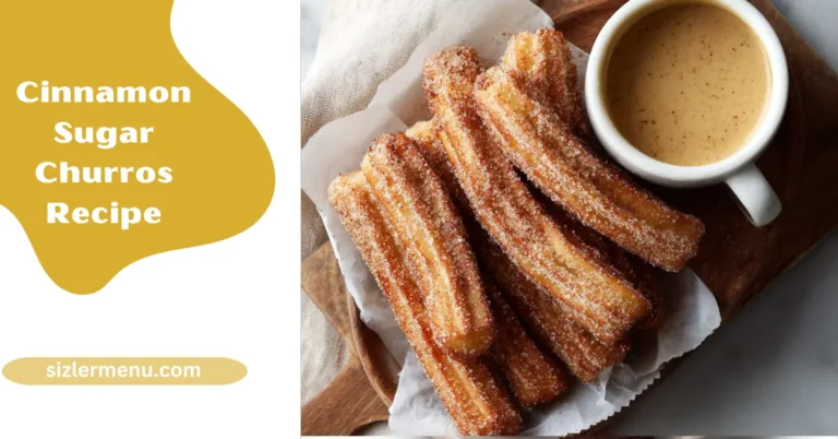 Cinnamon Sugar Churros Recipe