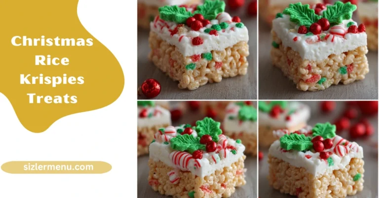 christmais krispies treats