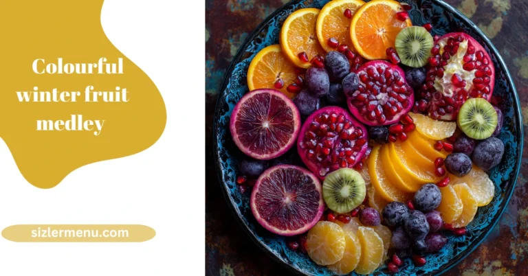 Colorful Winter Fruit Medley