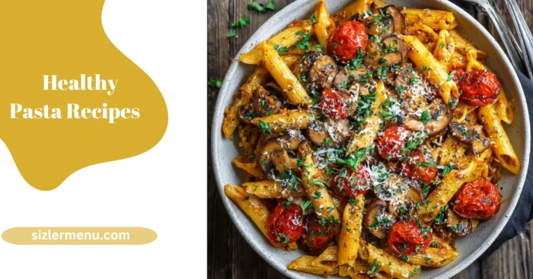 Healthy pasta recipes