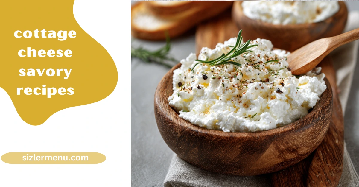 savory cottage cheese recipes