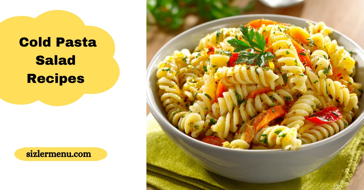 cold pasta salad recipe