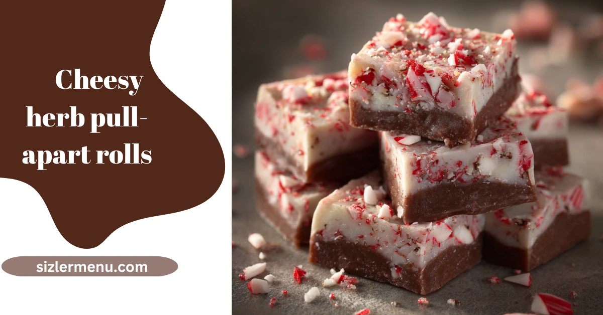 cheesy herb pull-apart rolls