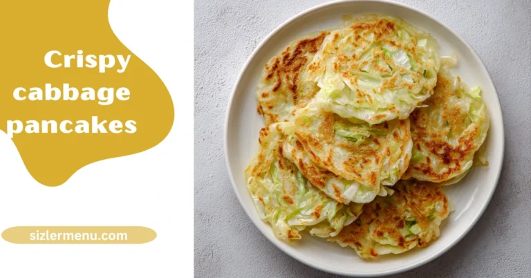 crispy cabbage pancakes