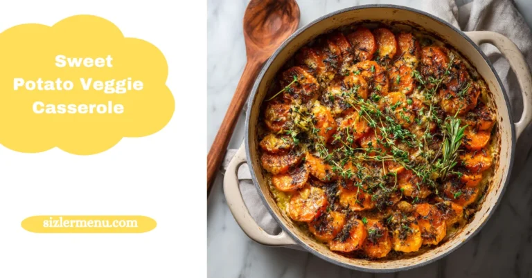 sweet potato veggie casserole