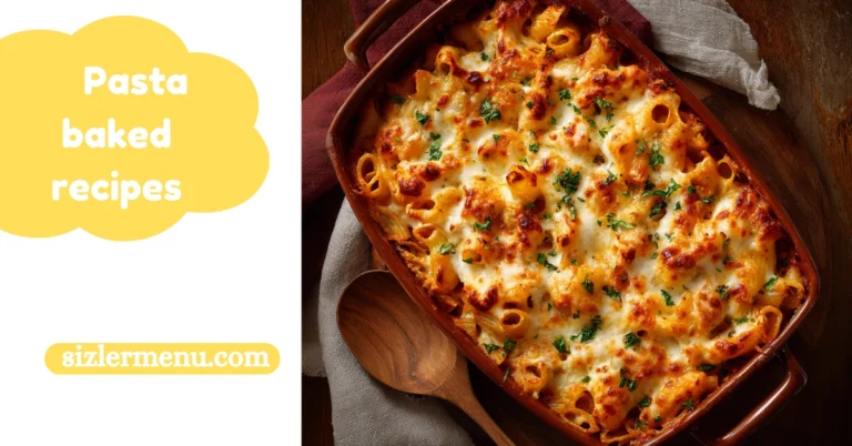 pasta baked recipe