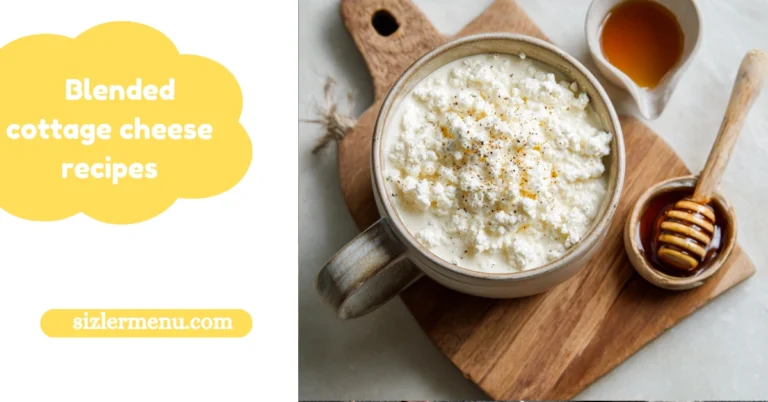 Blended Cottage Cheese Recipes โ Creamy, High-Protein & Surprisingly Versatile 2 Blended Cottage Cheese Recipes