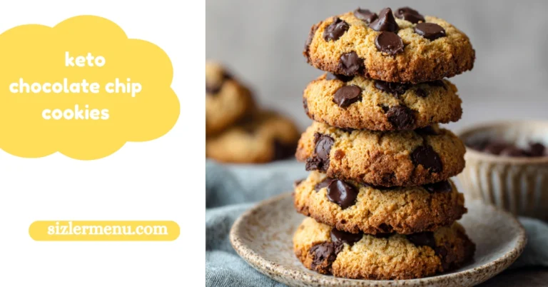 Keto Chocolate Chip Cookies: Low Carb, Chewy, and Irresistibly Delicious 6 keto chocolate chip cookies