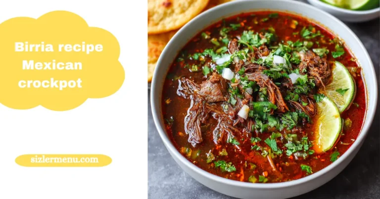 birria recipe Mexican crockpot