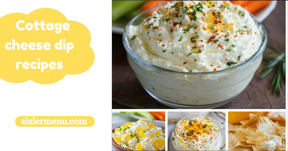 cottage cheese dip recipes