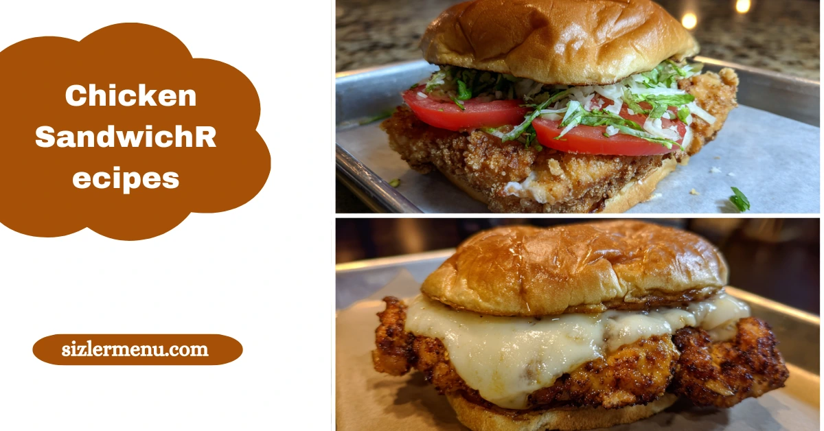 chicken sandwich recipe