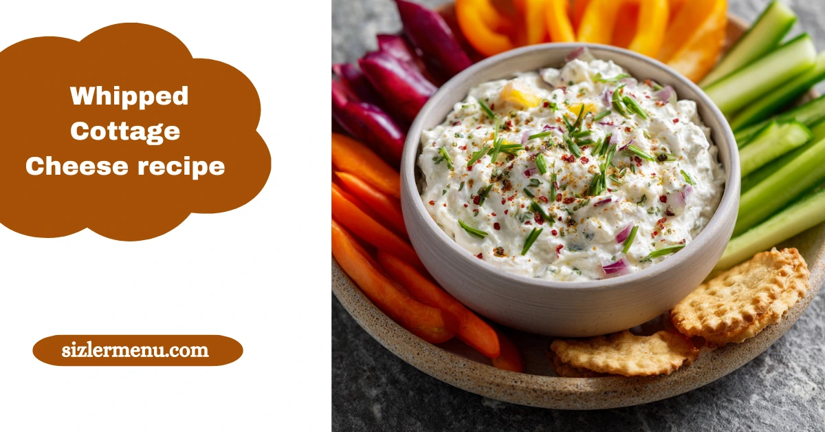 wipped cottage cheese recipe