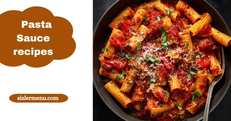 Pasta Sauce Recipes – Easy, Homemade & Full of Flavor 8 pasta sauce recipe