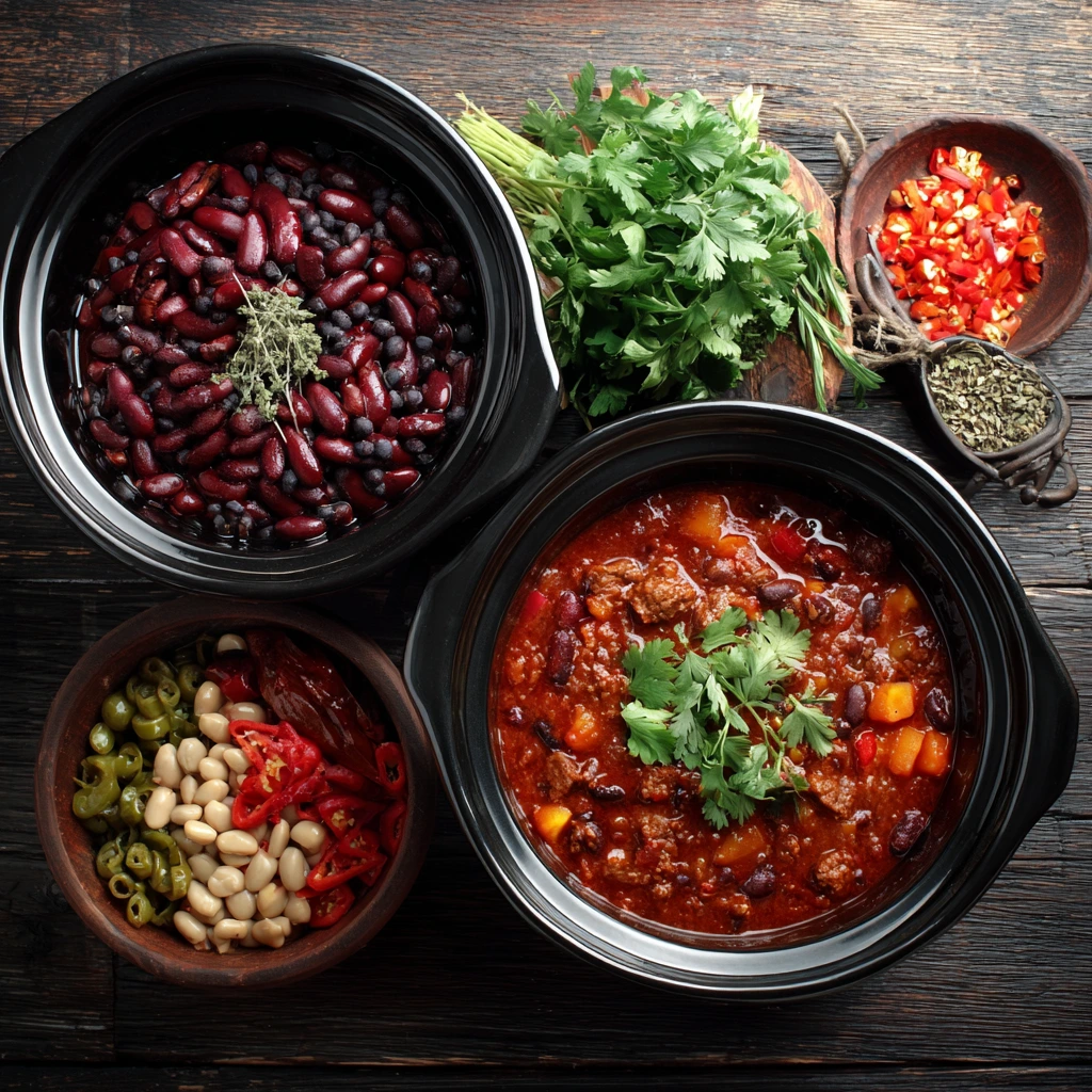 Crockpot Chili Recipe ingridents