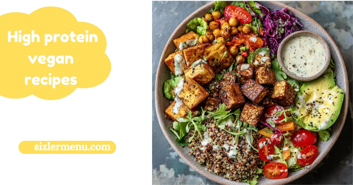 high protein vegan recipes