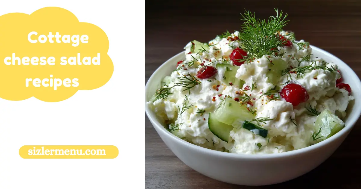 cottage cheese salad recipes