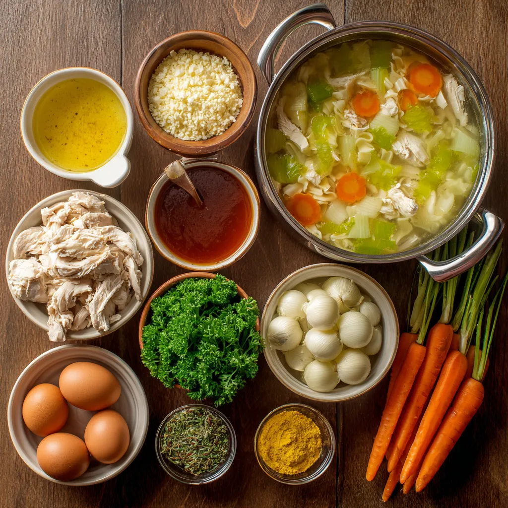 Chicken Soup Recipes Homemade โ Comfort in Every Spoon 2 ingridents of soup