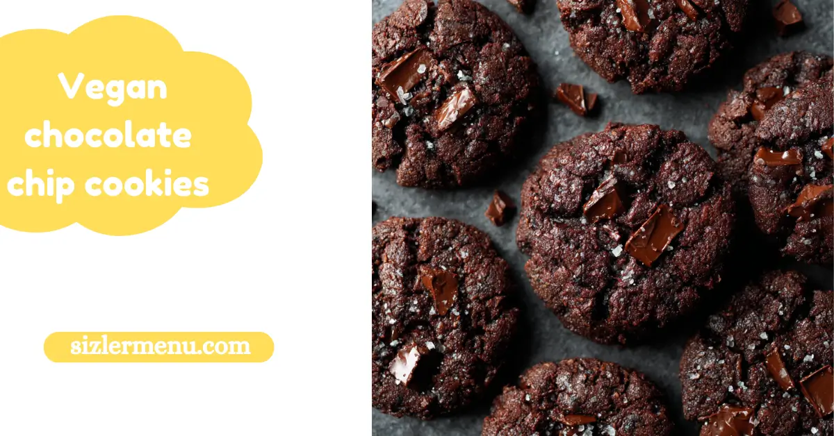vegan chocolate chip cookies