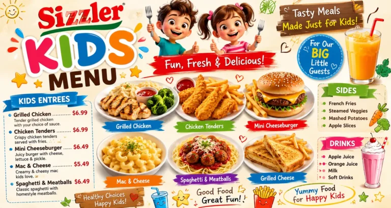 kids menu